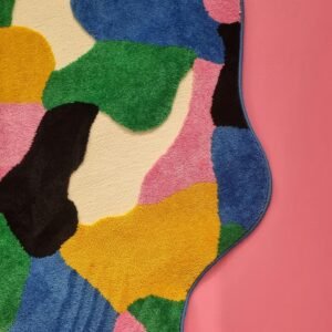 tapis multicolor